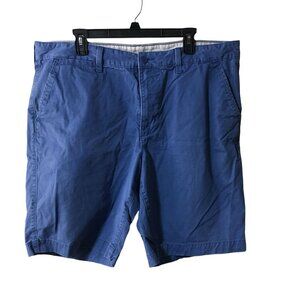 SONOMA LIFE + STYLE BLUE FLAT FRONT CHINO SHORTS MENS SIZE 40